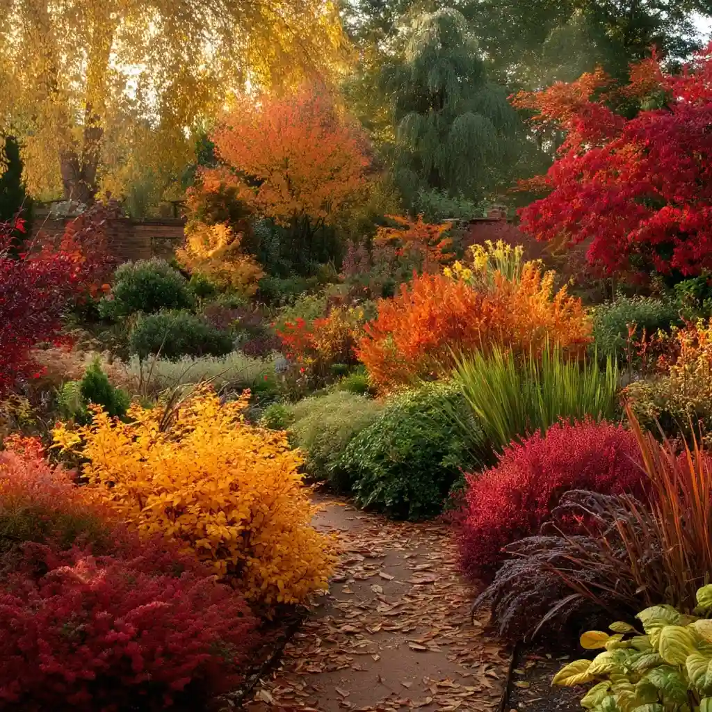 Fall Garden Dreamscape