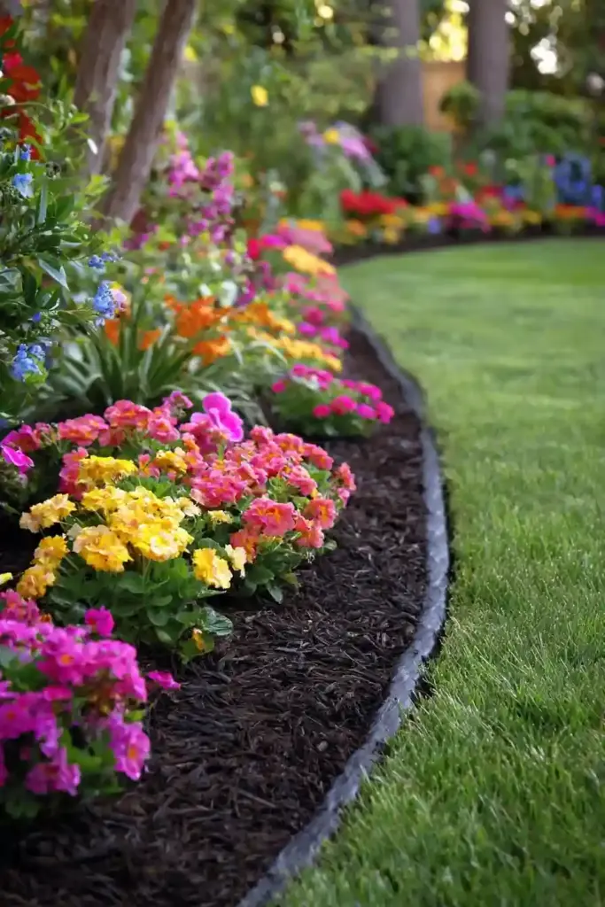 Incorporate Mulch and Edging