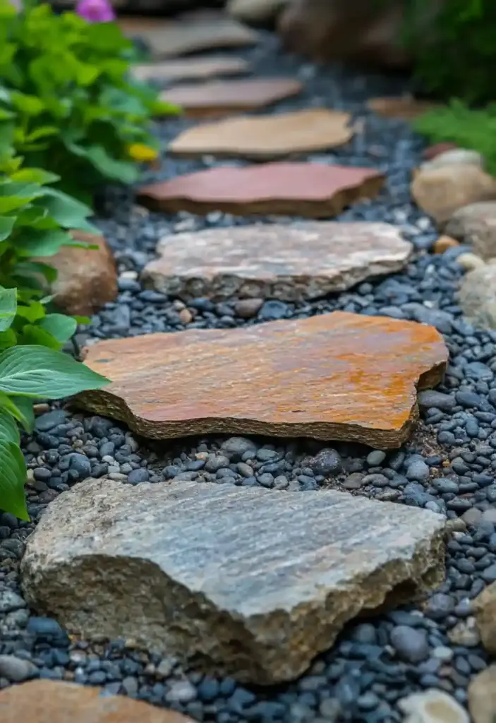 Focal Stones Arrangement