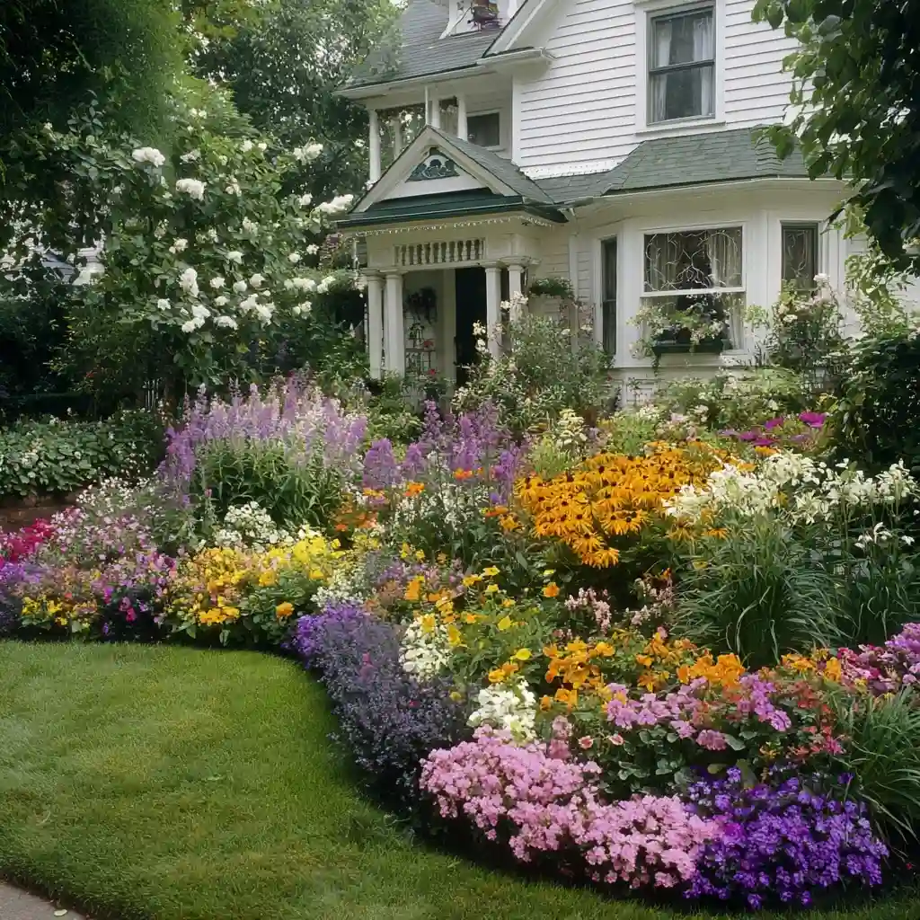 Create a Wavy Flower Bed