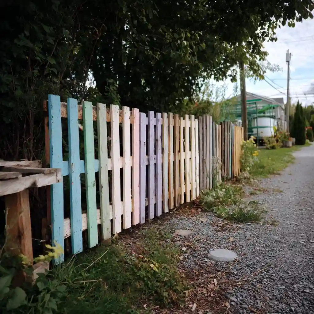 12 Pallet Fence Styles