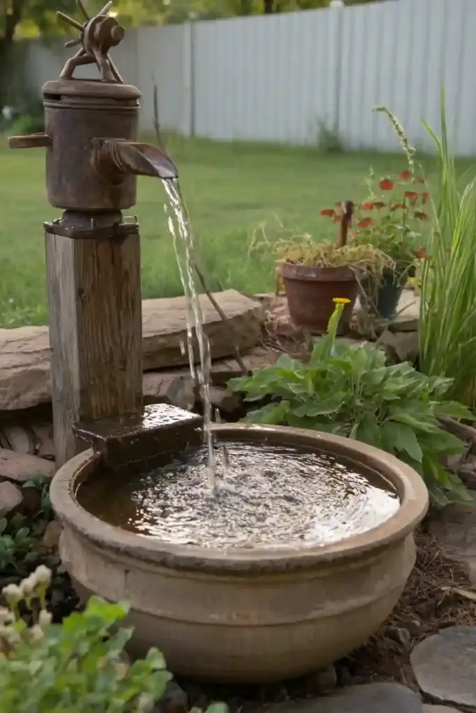 Craft a DIY Water Feature