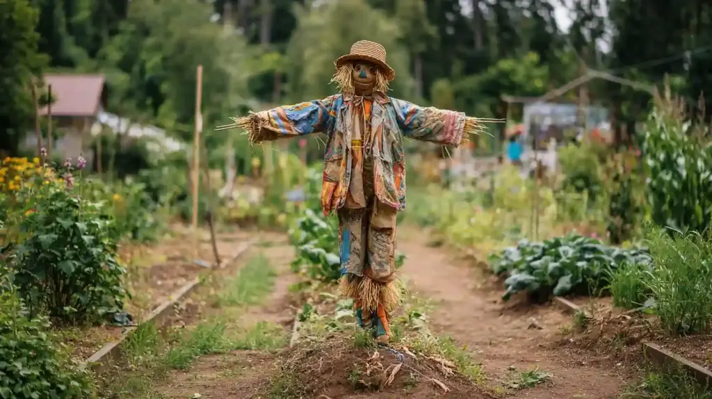 Scarecrow Garden Art