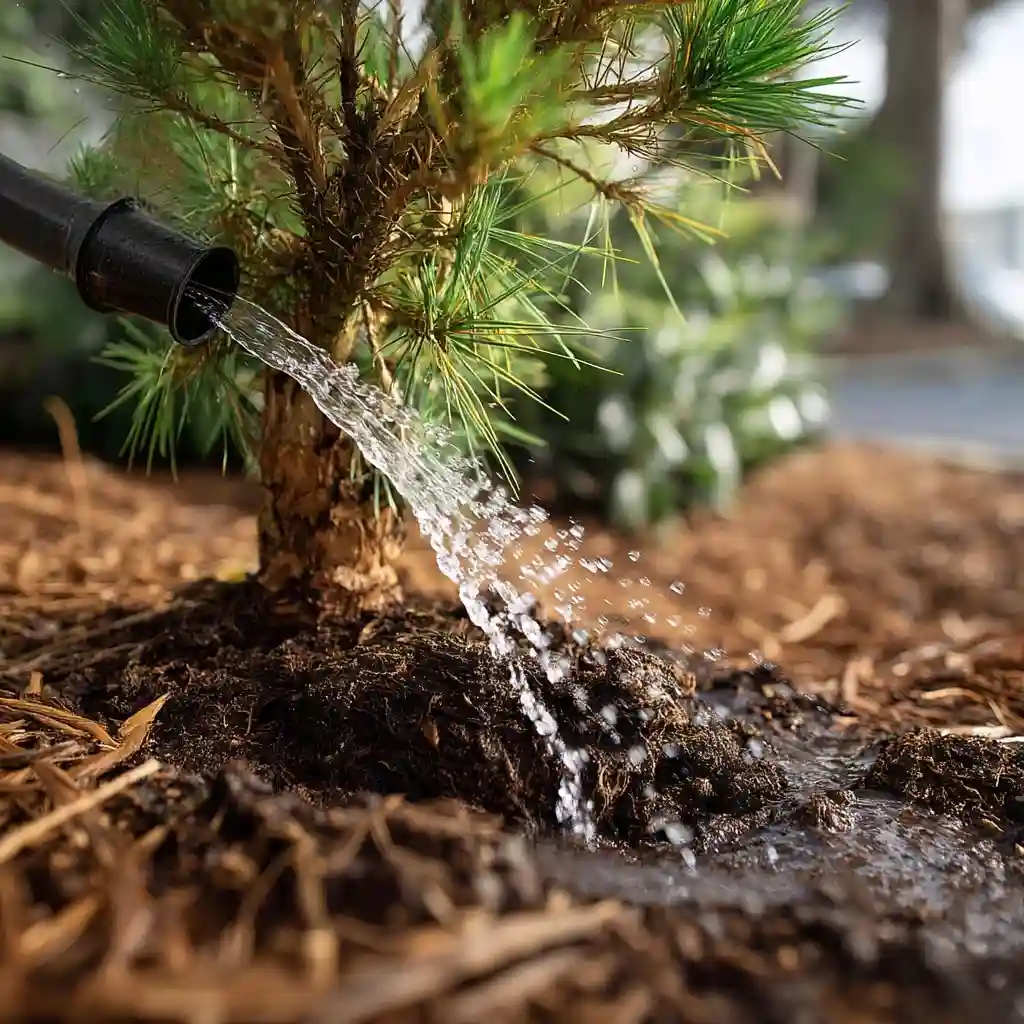 Watering & Mulching After Planting