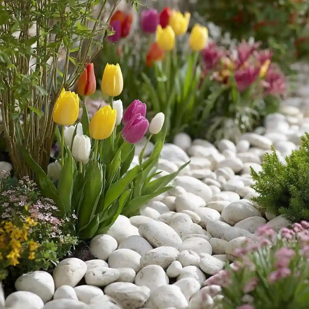  Spring Refresh with White Stones