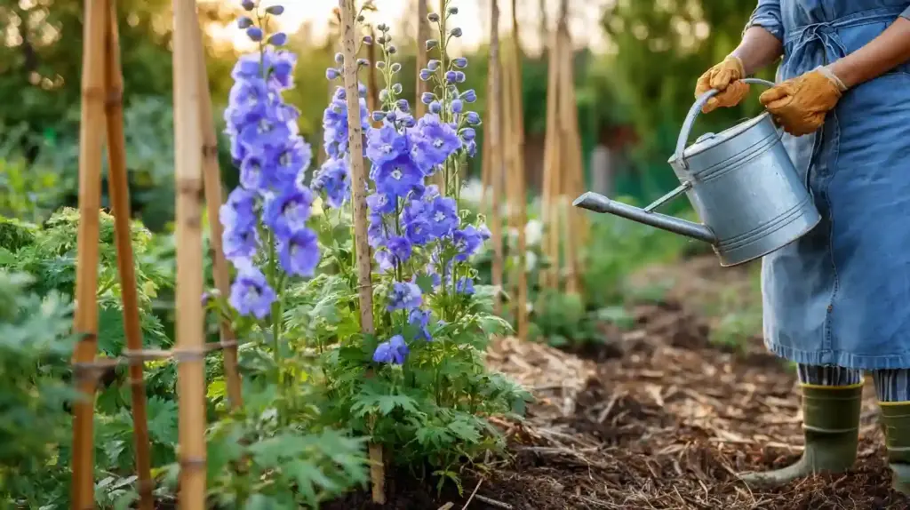 Caring for Delphiniums