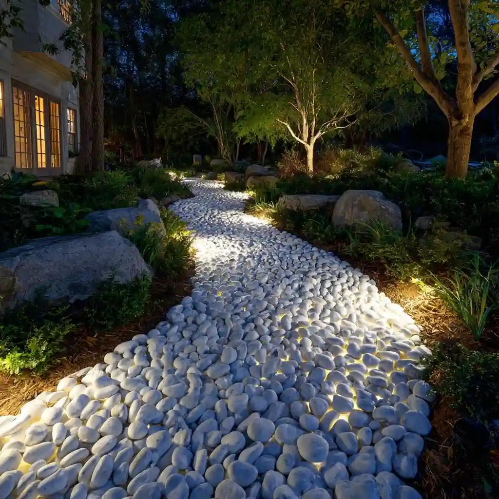 Glow Stones with White Stones