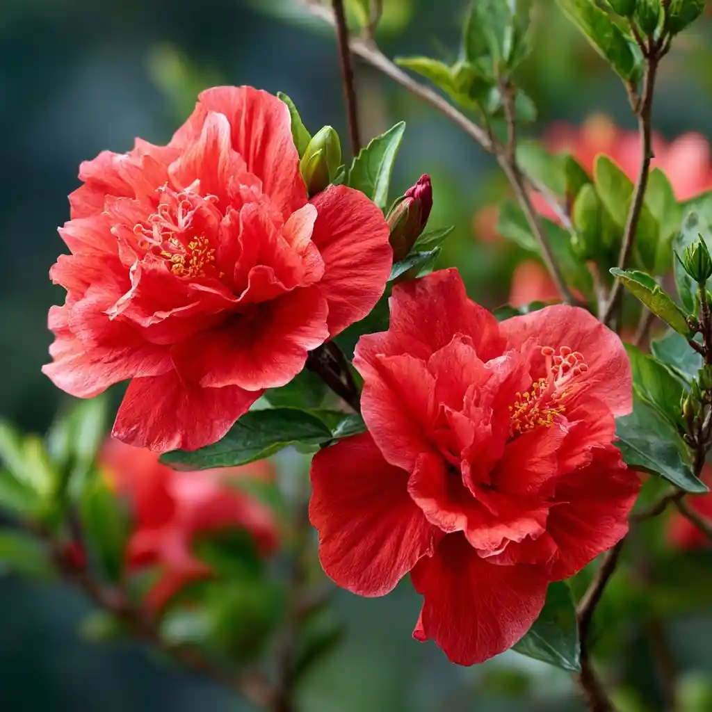 Double Hibiscus