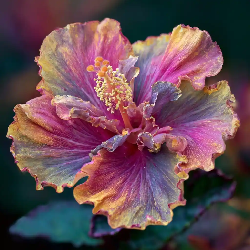 Hibiscus 'Midnight Tryst'