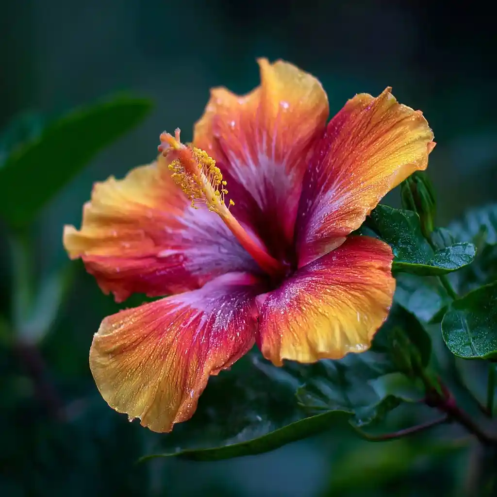 Hibiscus 'Voodoo Queen'