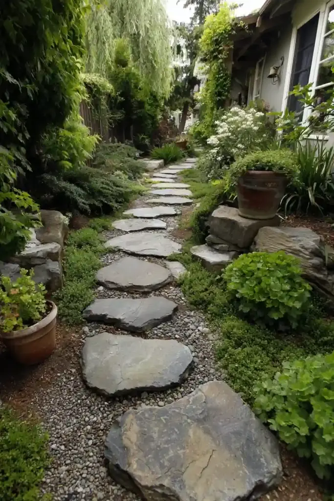 Create a Stepping Stone Path
