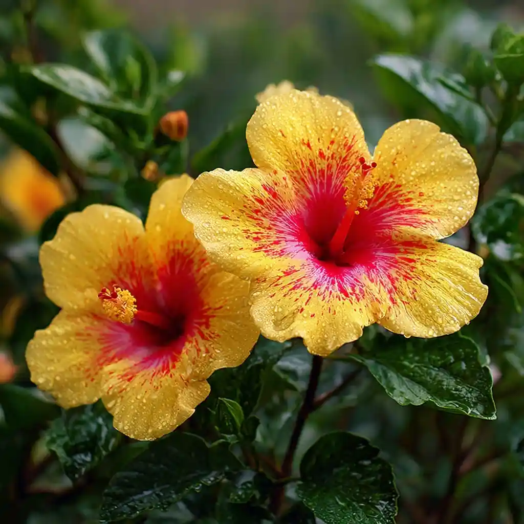 Hibiscus 'White Hot'