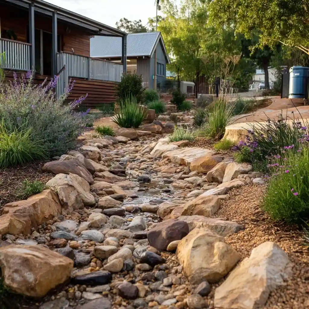 Eco-Friendly Creek Bed