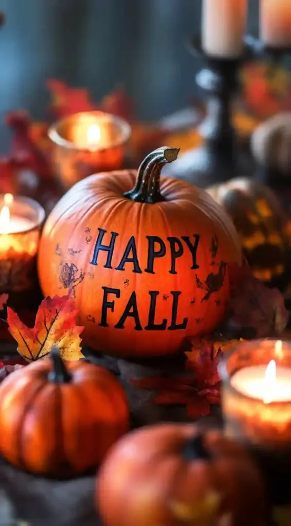 Elegant Pumpkins Decorating Ideas