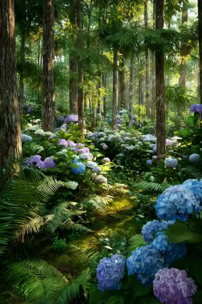 Hydrangea Woodland Garden