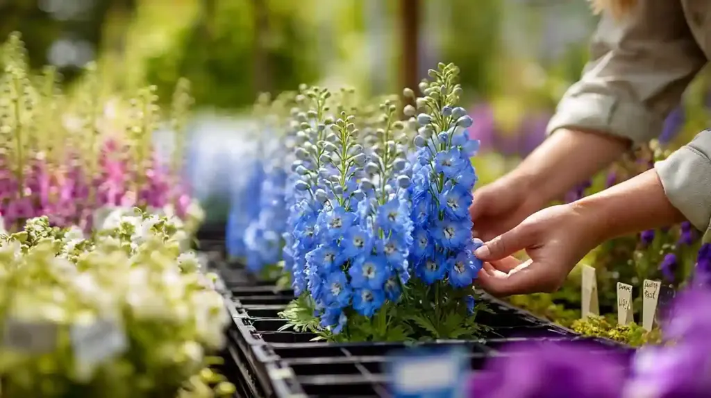 Choosing the Right Delphiniums