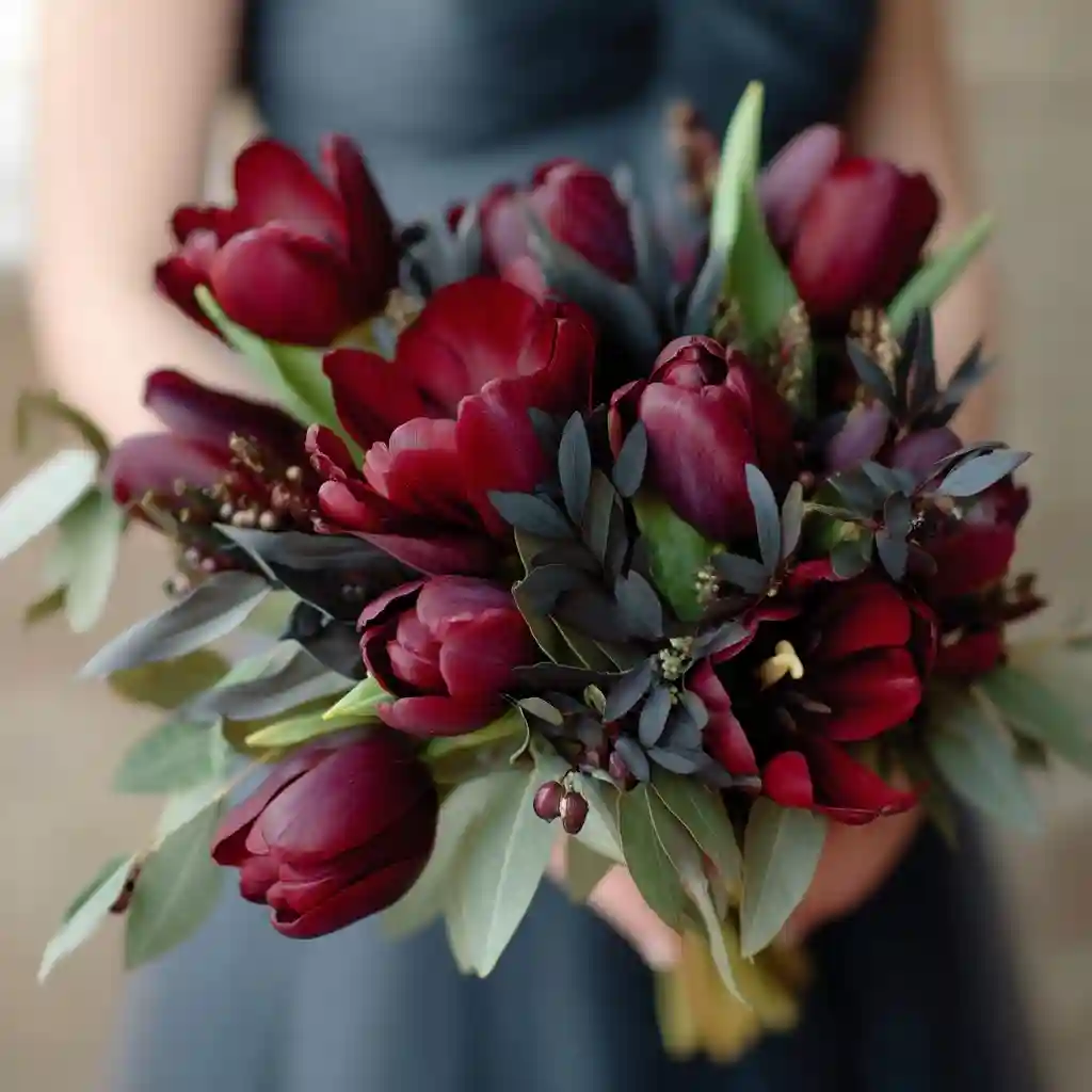 Crimson Tulip Gathering