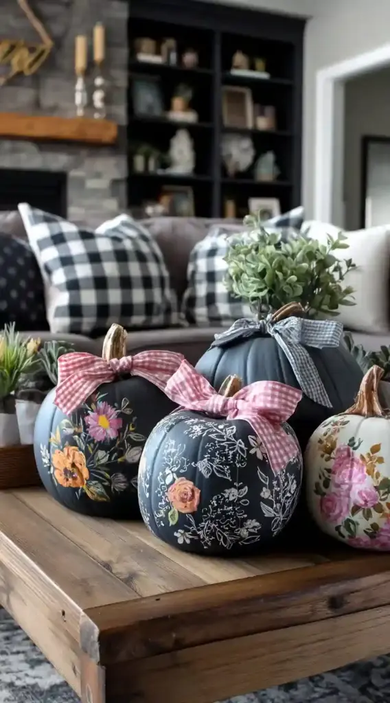 Pumpkins Decorating Ideas No Carve
