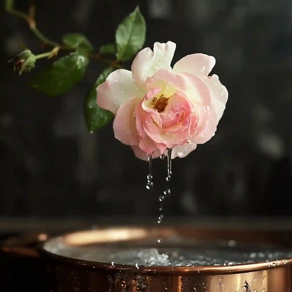 Waxing Cut Flowers with Paraffin