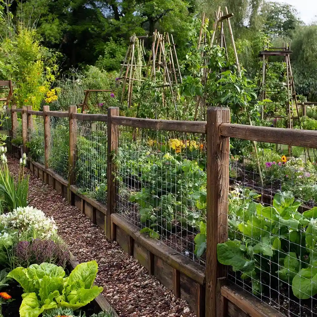 Veggie Garden Fence