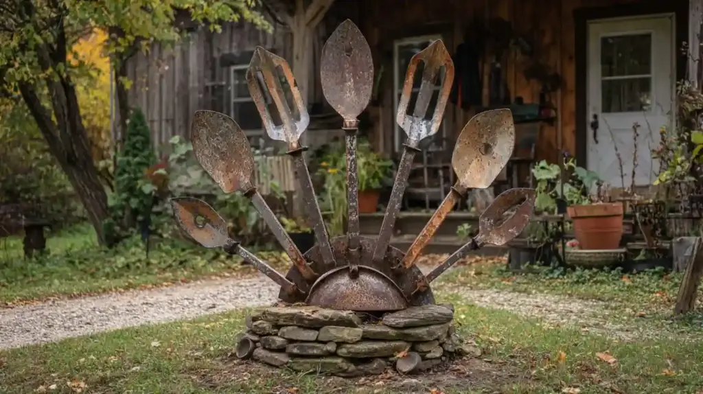 Garden Tool Sculptures