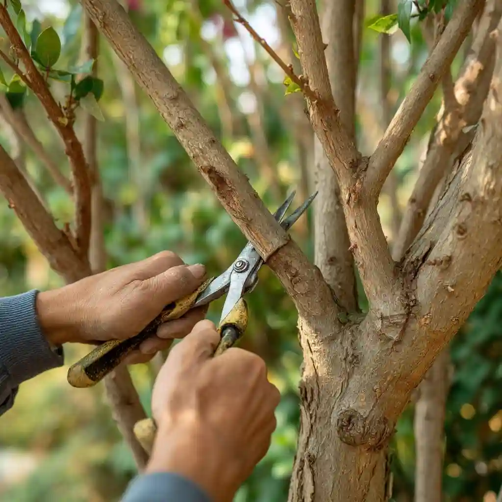 Pruning Crepe Myrtles