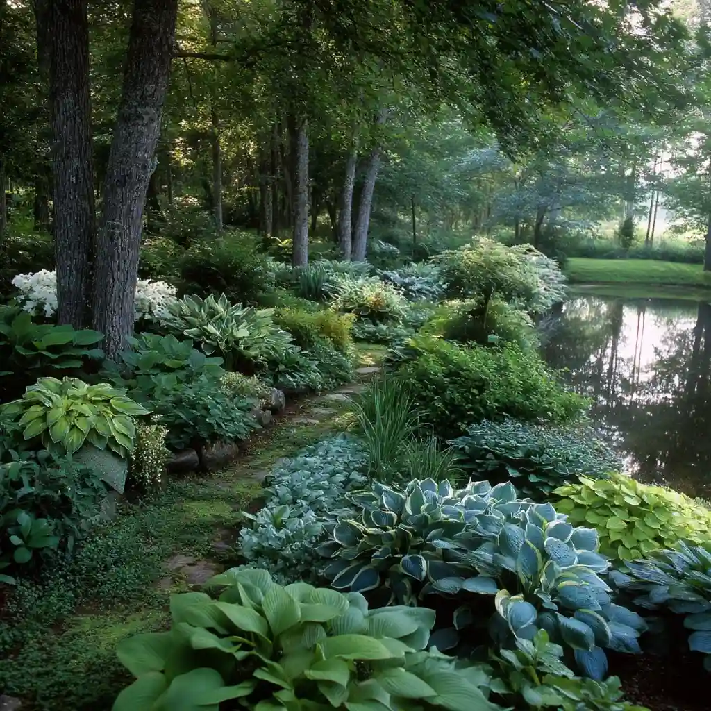 plants to grow under evergreen trees