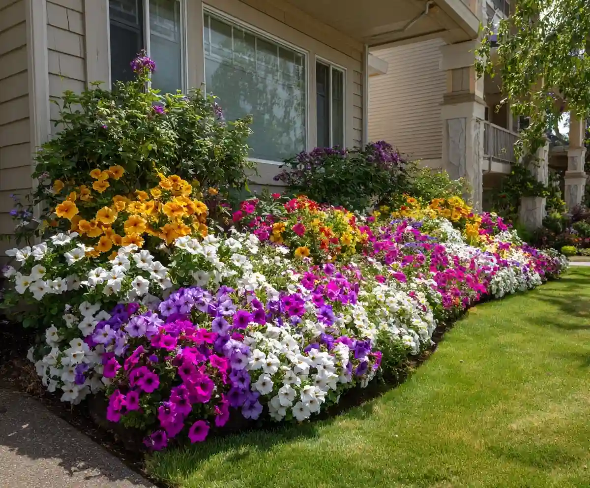 Simple Flower Bed Ideas