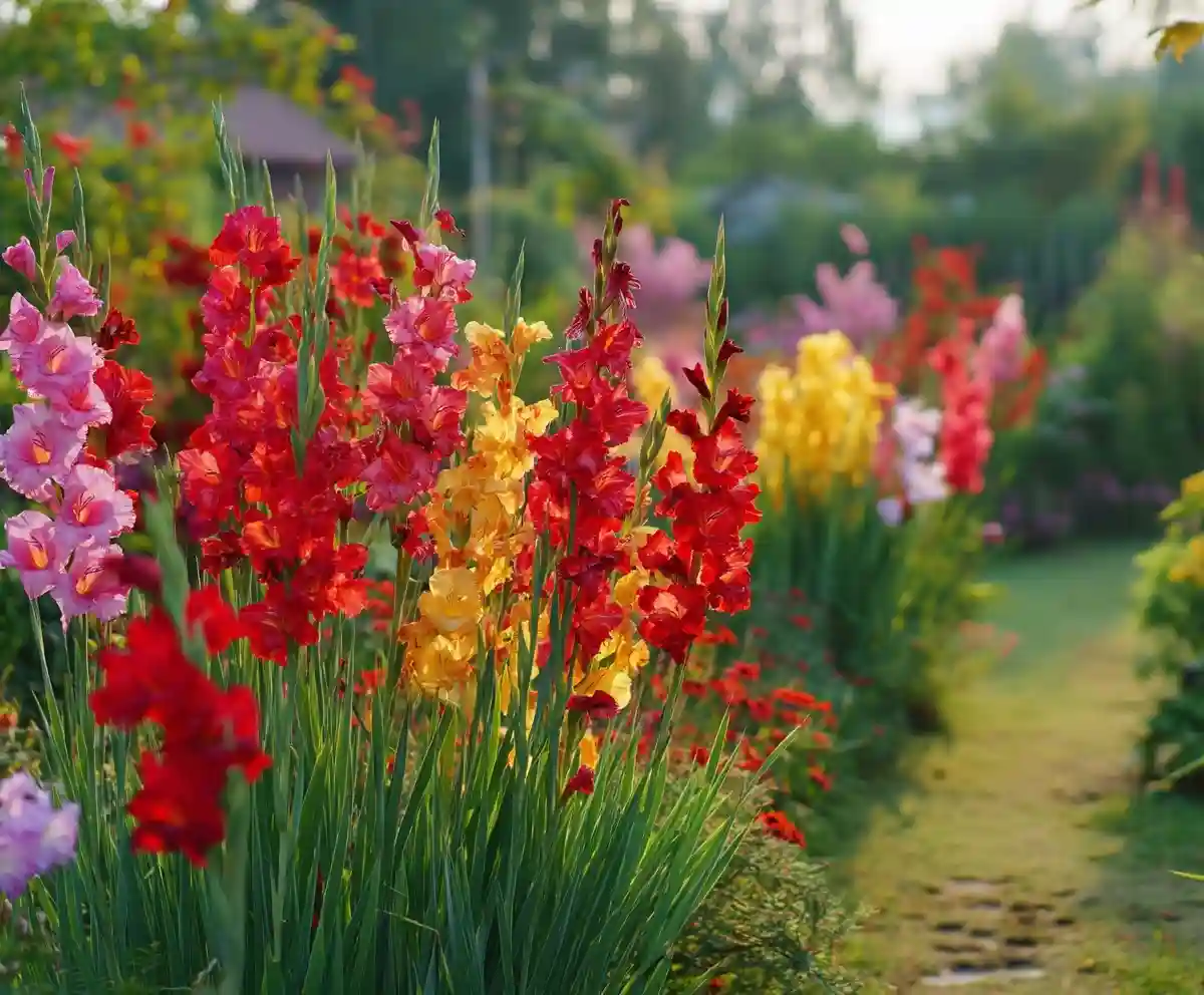 grow gladiolus flowers