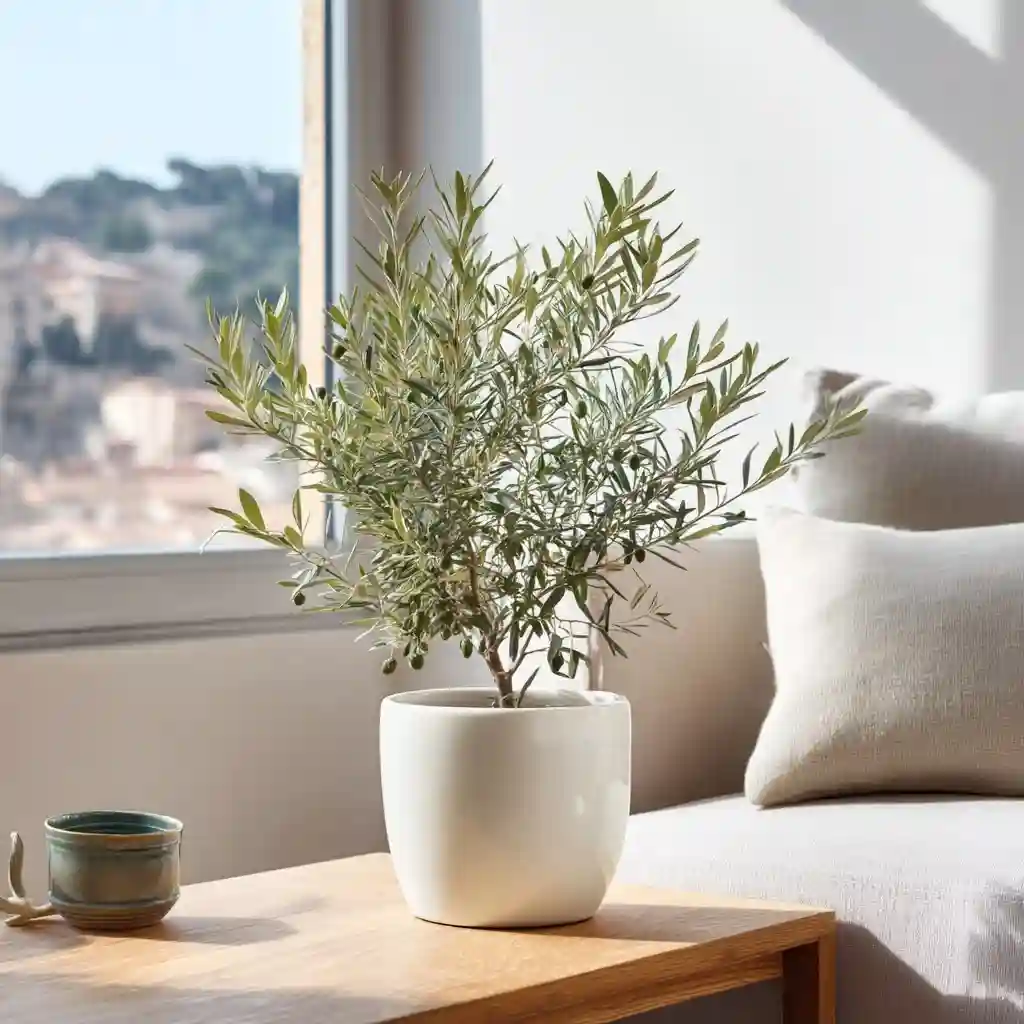 Watering Olive Trees