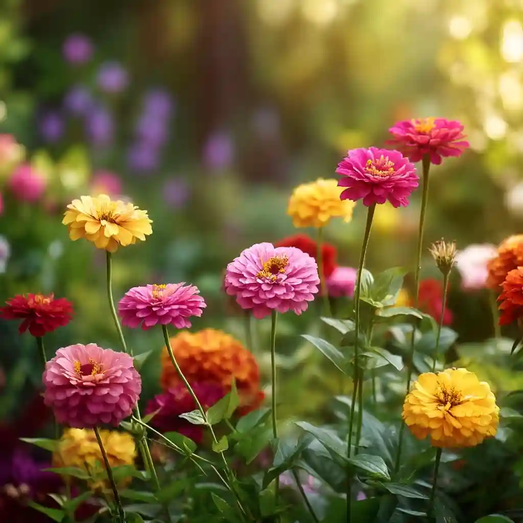 A Colorful Garden Oasis