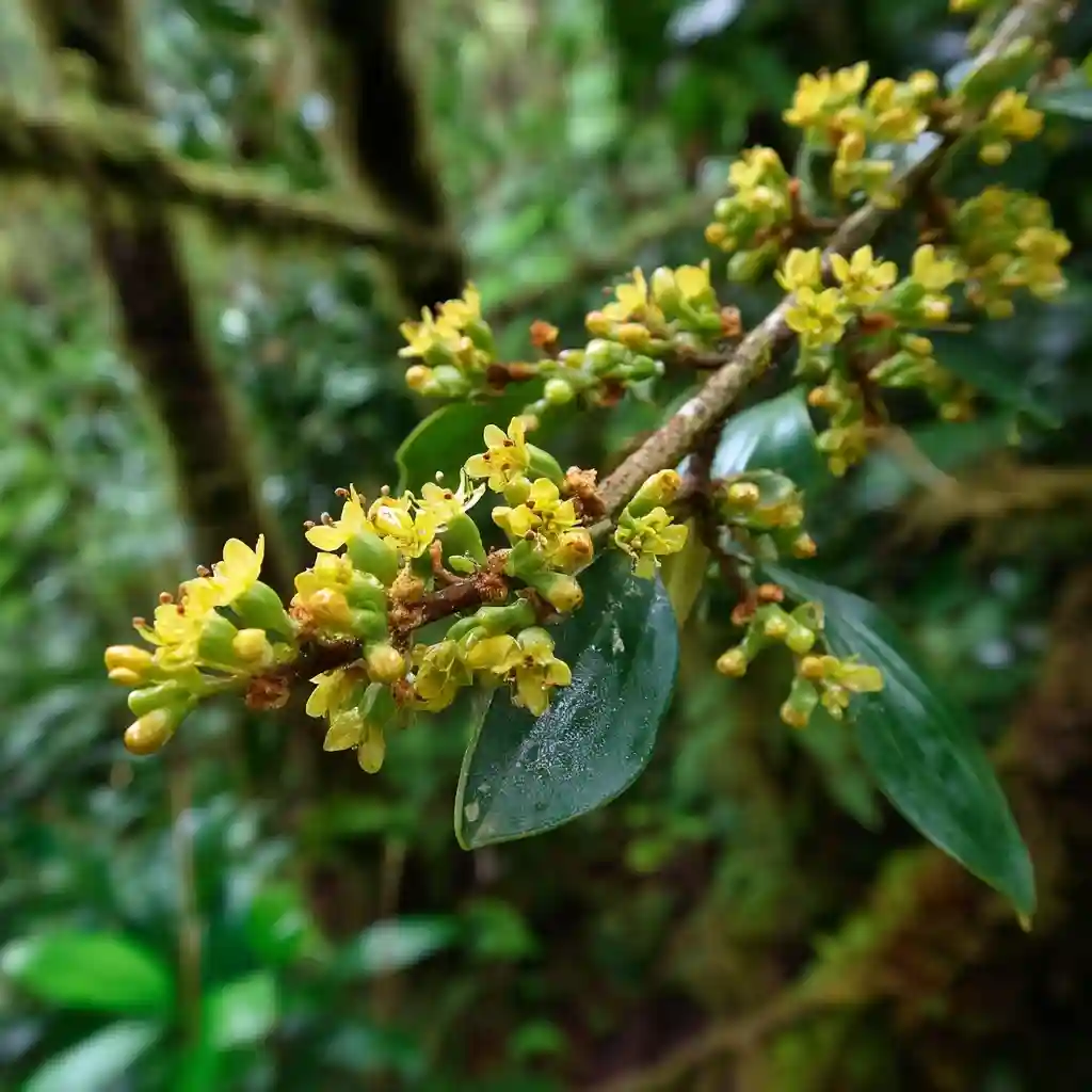 Broussaisia arguta (Kanawao)