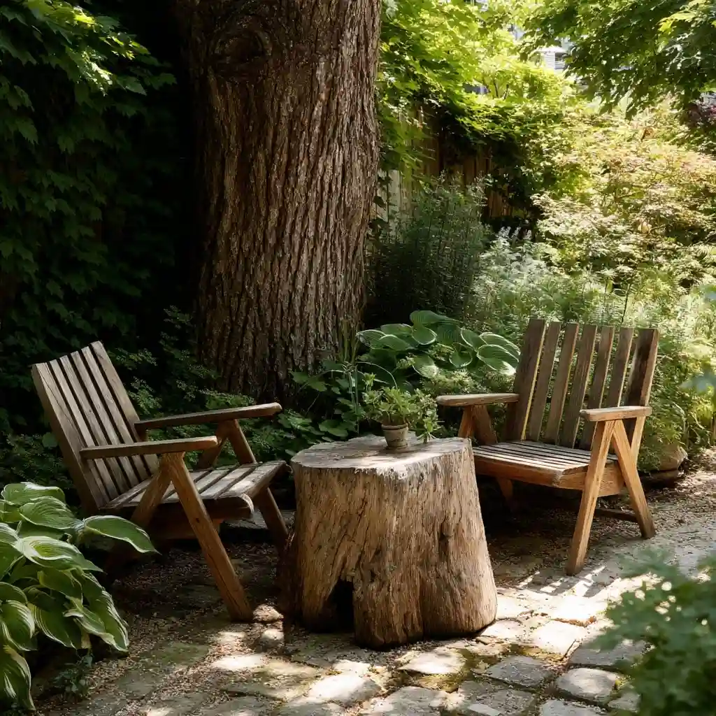 Tree Stump Table