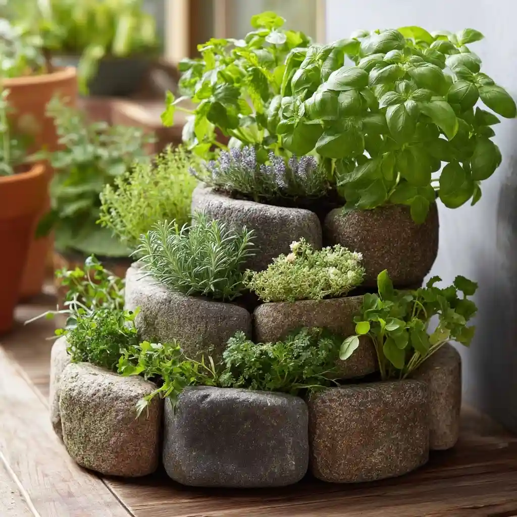 Spiral Herb Garden
