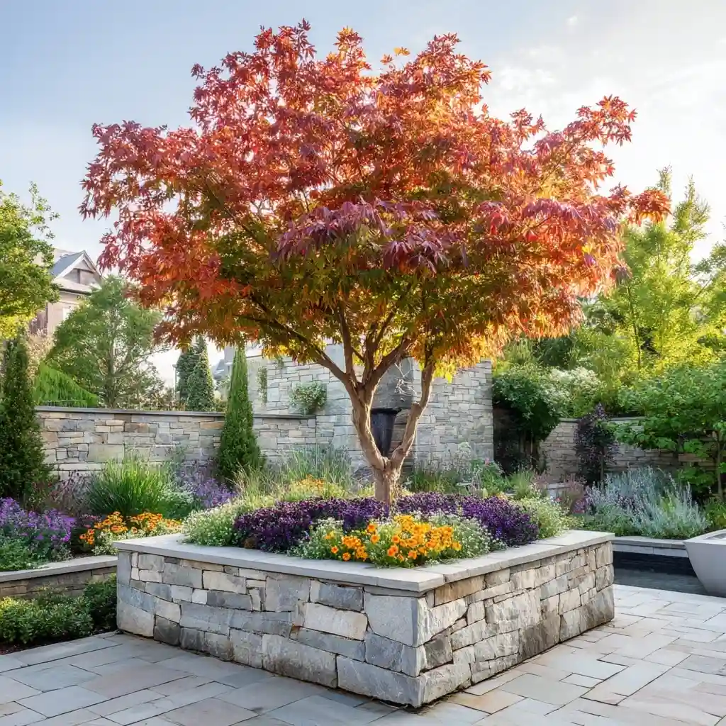 Create a Raised Bed Around Your Trees