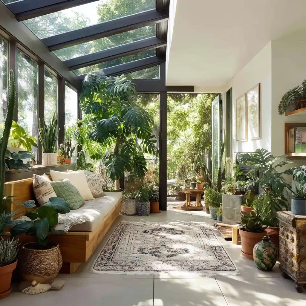  Indoor Garden in a Sun Room