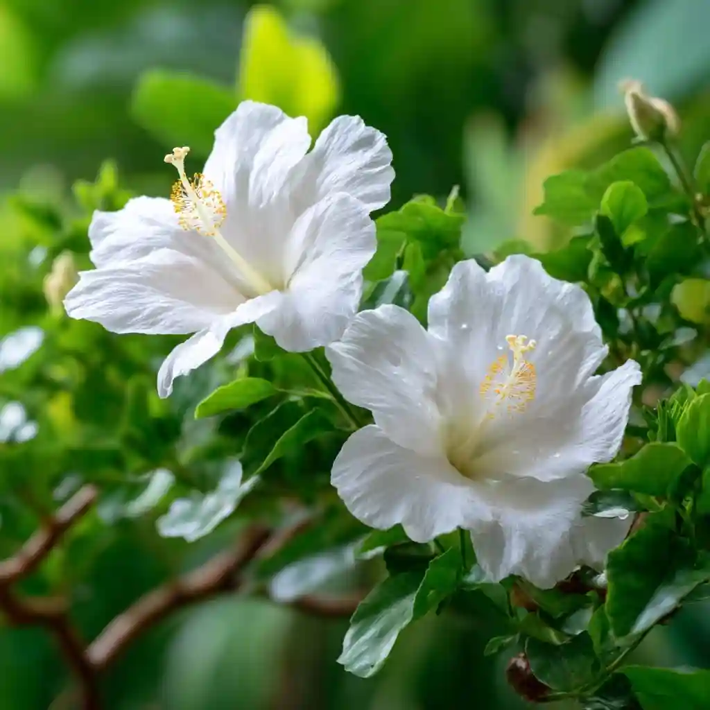 Moloka’i White Hibiscus