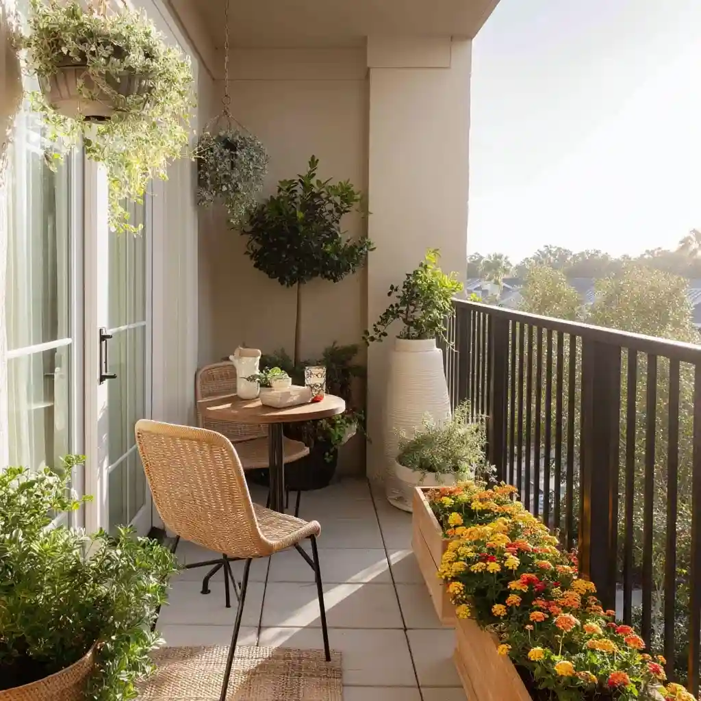 Sun-Soaked Balcony