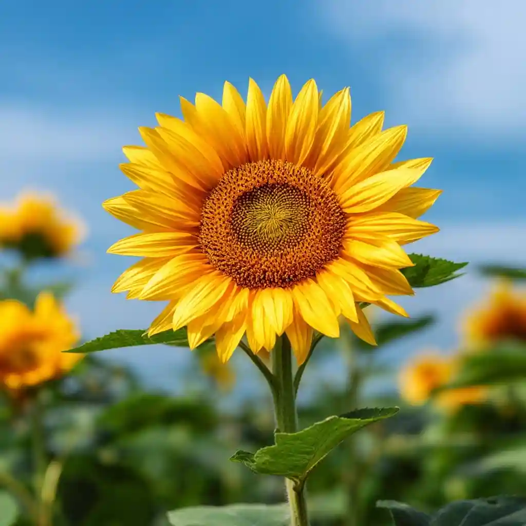 Sunflowers Are Actually Many Tiny Flowers in One Head
