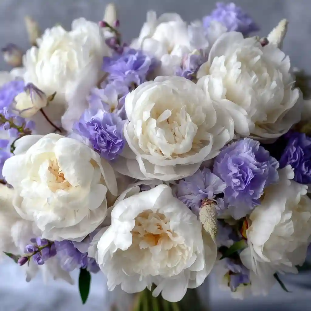 White Peonies Delight