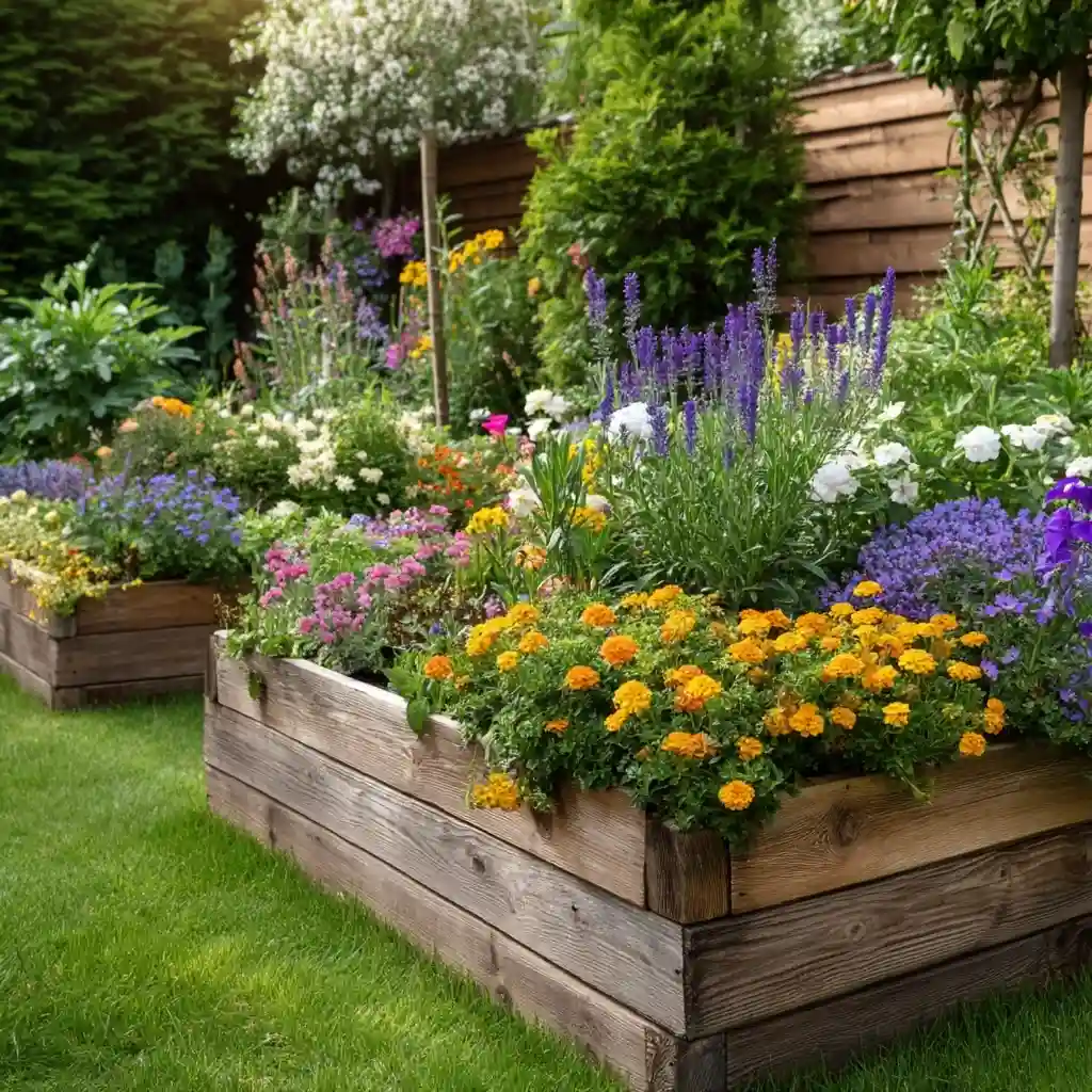Grow Flowers in a Raised Bed