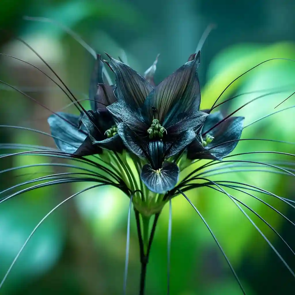 Black Bat Flower 