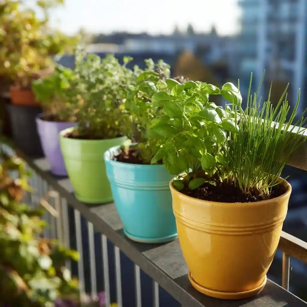 Small Potted Herb Arrangement