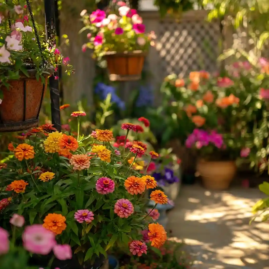 Sun-Soaked Colorful Space