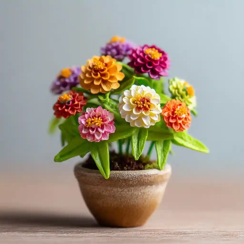  Zinnia ‘Thumbelina’