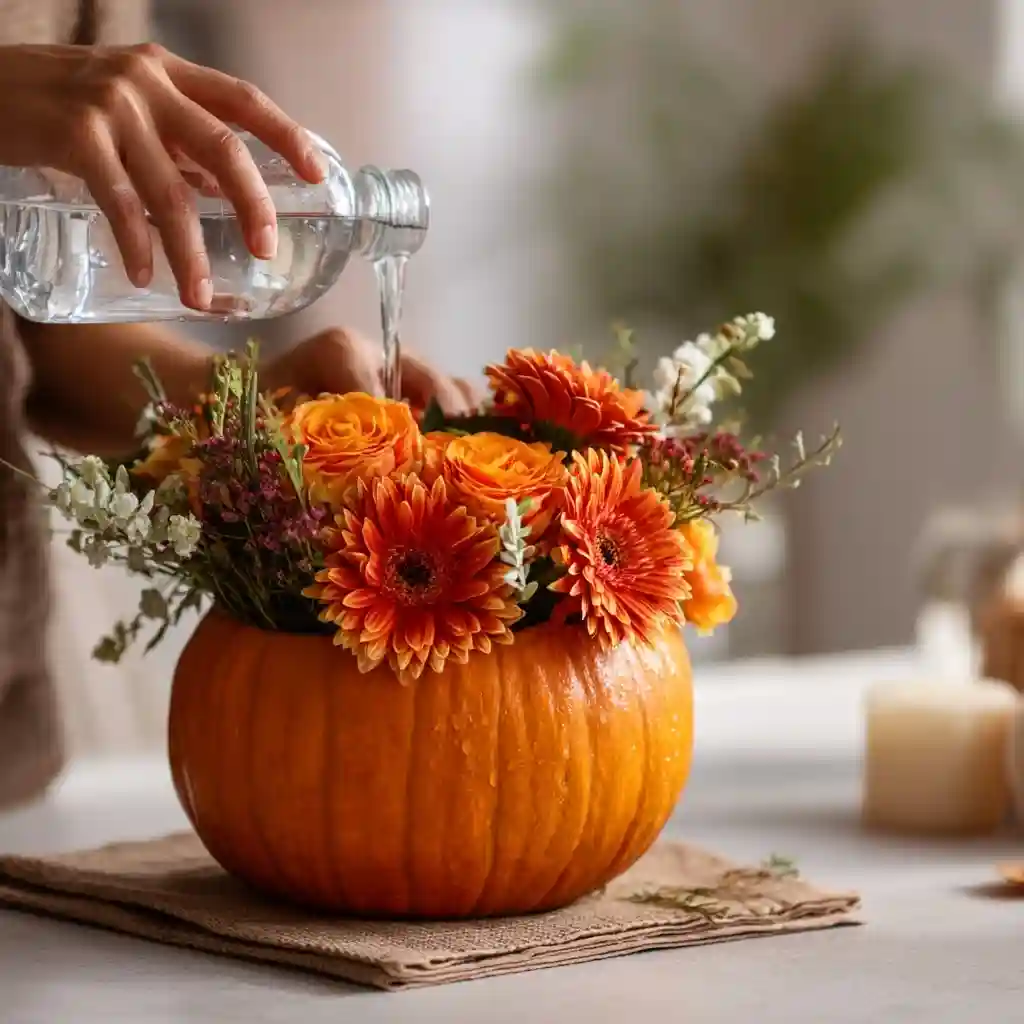 Creating Long-Lasting Pumpkin Floral Arrangements