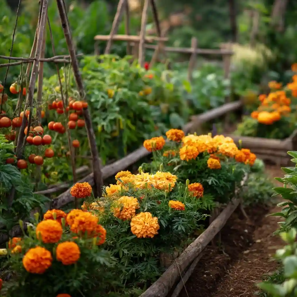  Mix Edible Plants With Flowers