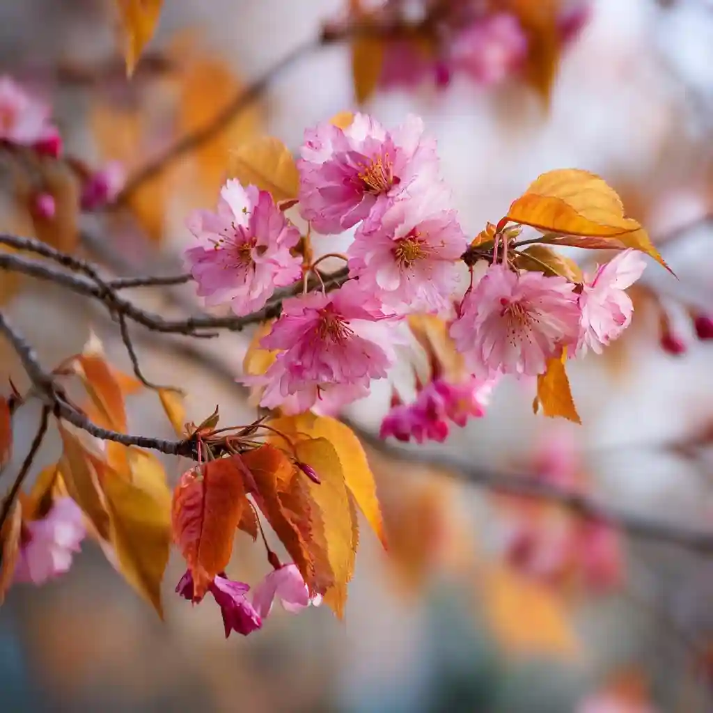 Autumn Flowering Cherry Tree
