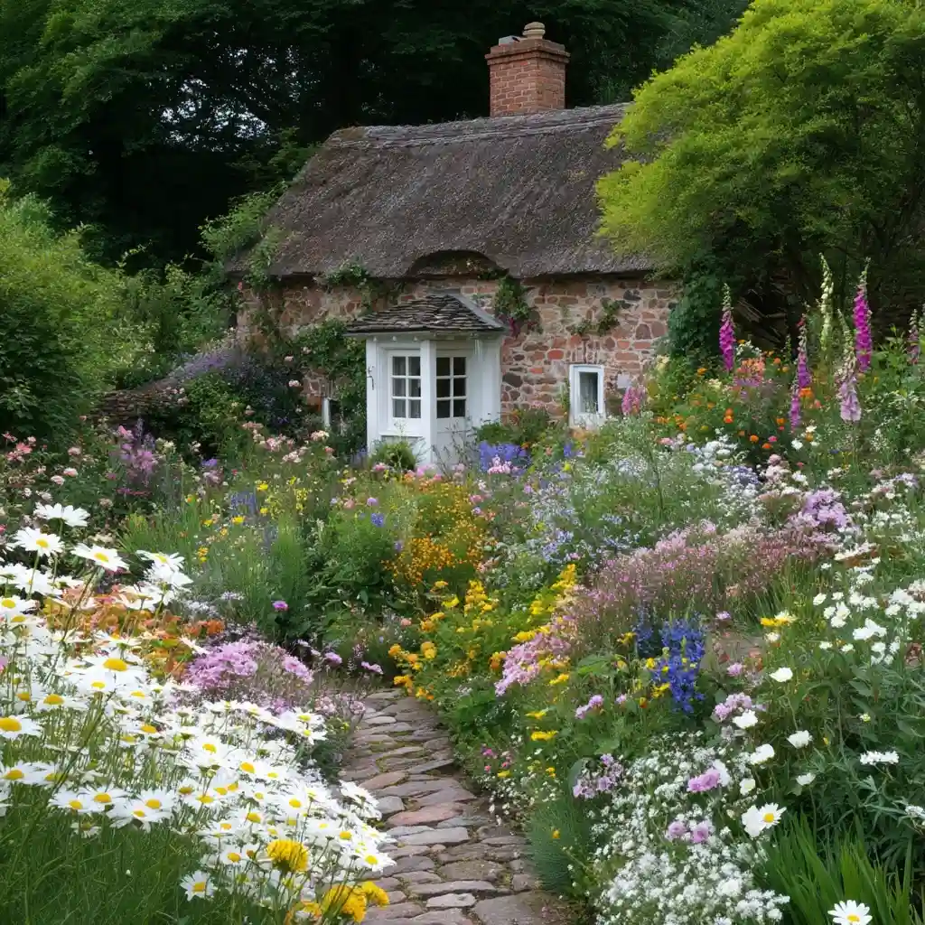  Design a Cottage-Inspired Flower Bed