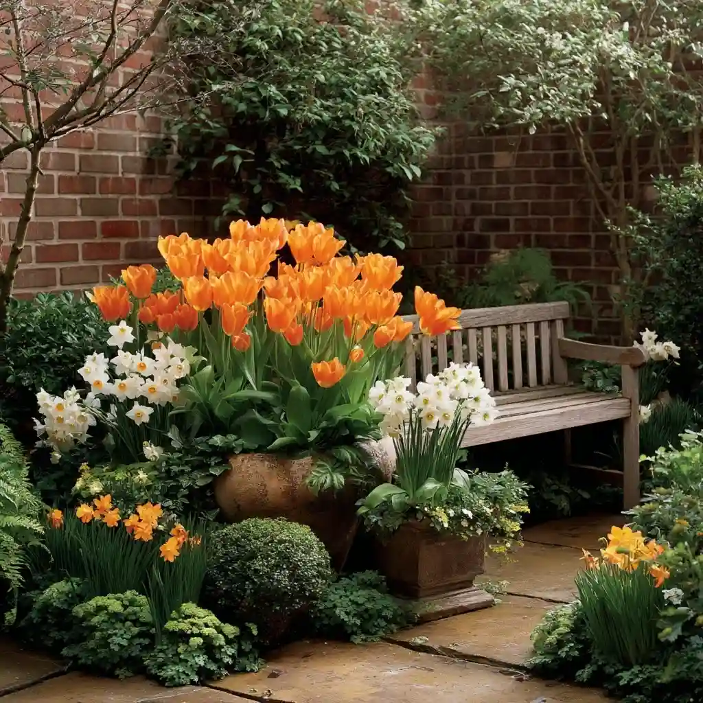 A Colorful Garden Oasis